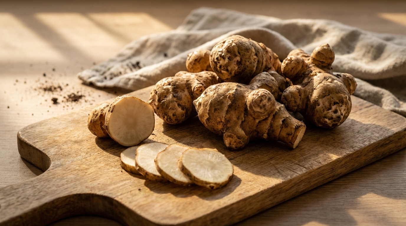 돼지감자 효능 부작용 완벽 가이드: 이눌린 성분과 먹는법