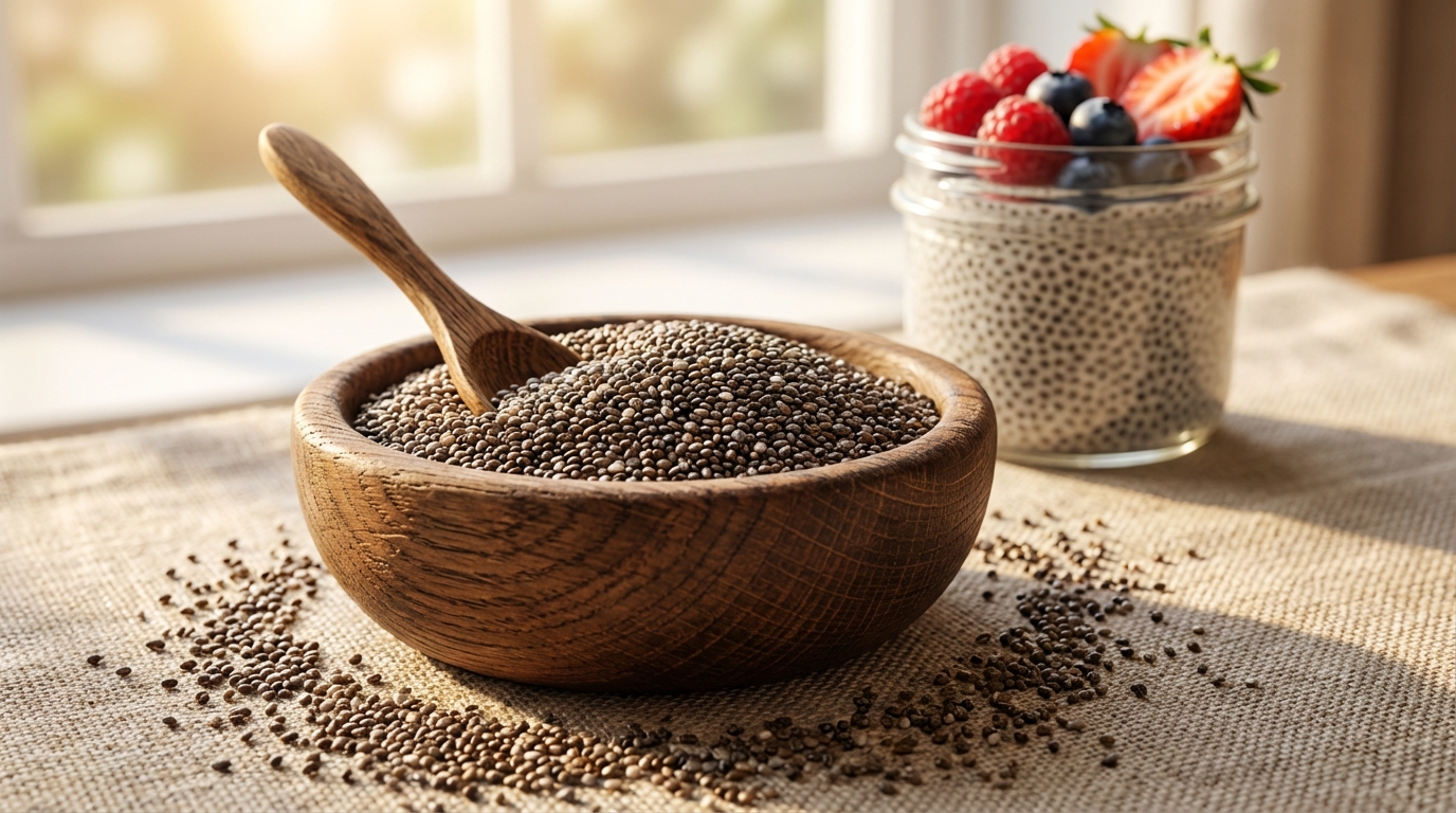 치아씨드 효능 부작용 완벽 가이드: 칼로리와 먹는법