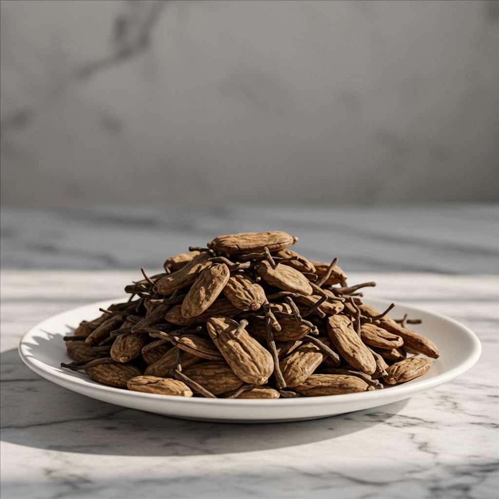 면역을 볶다, 수진작두콩차