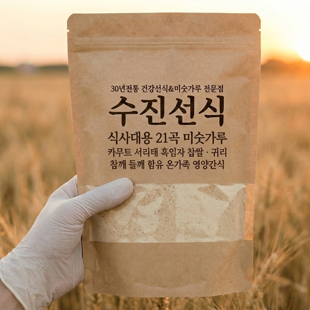 고소한 웰빙 21곡 미숫가루